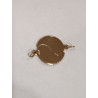 Pendentif Ying Yang Séparable Plaqué Or