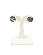 Boucles Celtique à Quatre Spirales Argent 925