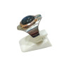 Bague Labradorite Cuivre et Argent 925 Taille 57