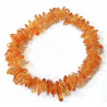 Bracelet Ambre Baltique Light Cognac Baroque