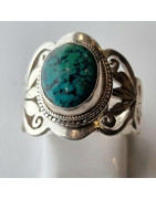 Bague Turquoise argent 925 Taille 60