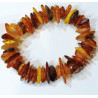 Bracelet Ambre Baltique Multicolore Gros Morceaux Baroque