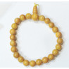 Bracelet Jaspe Jaune Mala Pierres Rondes 8mm