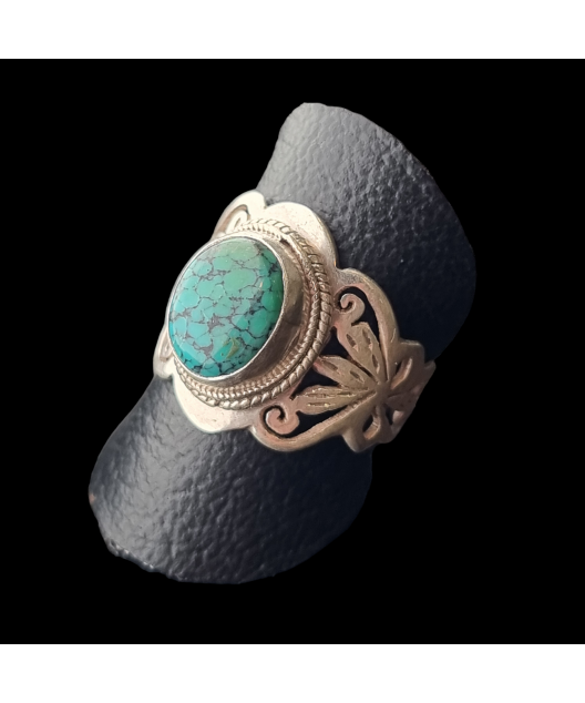 Bague Turquoise argent 925 Taille 60