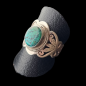 Bague Turquoise argent 925 Taille 60