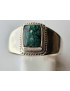 Bague Turquoise argent 925 Taille 68