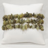 Bracelet Grenat vert  Baroque 19cm