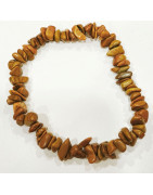 Bracelet Jaspe Bois Baroque
