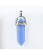Pendentif Verre de Murano Pointe Lavande