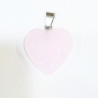 Pendentif Verre de Murano Cœur Rose