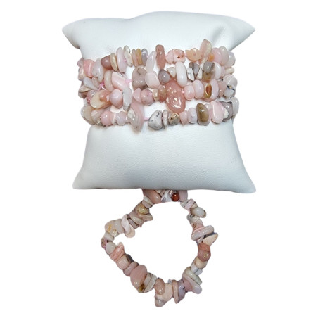 Bracelet Opale rose Baroque