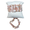 Bracelet Opale rose Baroque