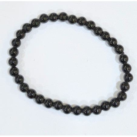 Bracelet Onyx Enfant Pierres Rondes Ø mini 4 cm