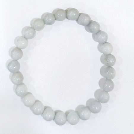Bracelet jade Impérial Pierres Rondes 8mm