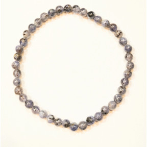 Bracelet Tanzanite Pierres Rondes 4mm