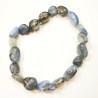 Bracelet Cyanite Pierres Roulées 8-12 mm