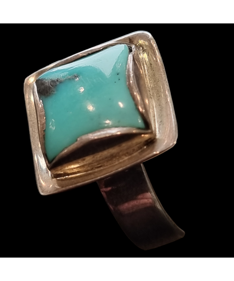 Bague Turquoise argent 925 Taille 66