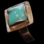 Bague Turquoise argent 925 Taille 66