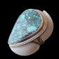 Bague Turquoise argent 925 Taille 61
