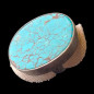 Bague Turquoise argent 925 Taille 56