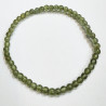 Bracelet Apatite Verte Pierres Rondes 4mm