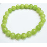 Bracelet Calcite Verte Pierres Rondes 8mm