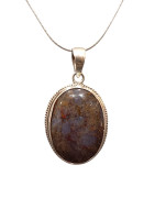 Pendentif Opale Boulder Argent 925