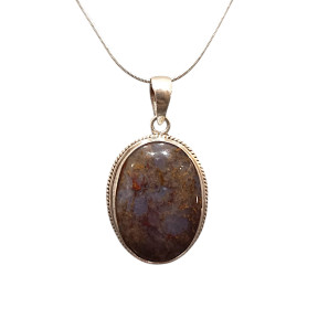 Pendentif Opale Boulder Argent 925