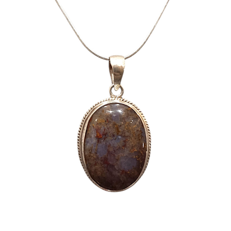 Pendentif Opale Boulder Argent 925