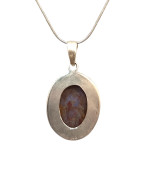 Pendentif Opale Boulder Argent 925