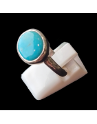Bague Turquoise argent 925 Taille 52