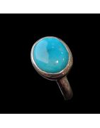 Bague Turquoise argent 925 Taille 52