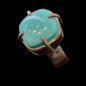 Bague Turquoise argent 925 Taille 58
