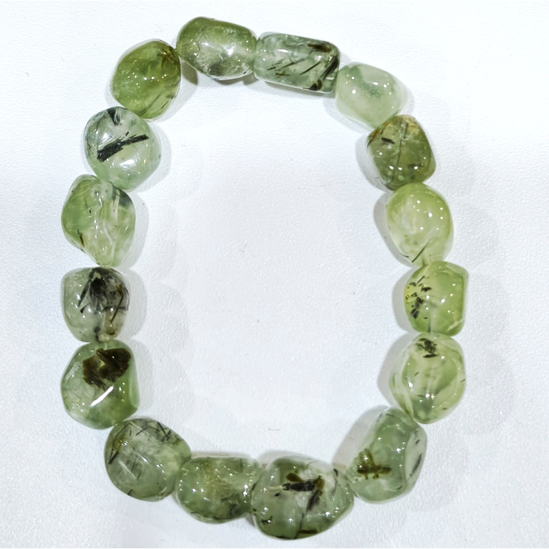 Bracelet Prehnite Pierres Roulées