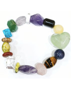 Bracelet Multipierres Cœurs Modèle 3