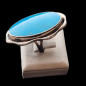 Bague Turquoise argent 925 Taille 51