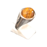 Bague Œil de Tigre Ovale Facetté Argent 925 Type Chevalière Taille 59