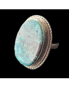 Bague Turquoise argent 925 Taille 59