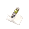 Bague Péridot Ovale Facettée Argent 925 Taille 61