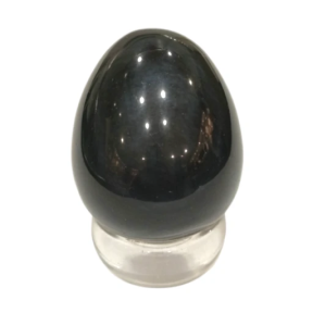Œuf de Yoni Obsidienne Œil Céleste 4cm