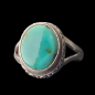 Bague Turquoise argent 925 Taille 52