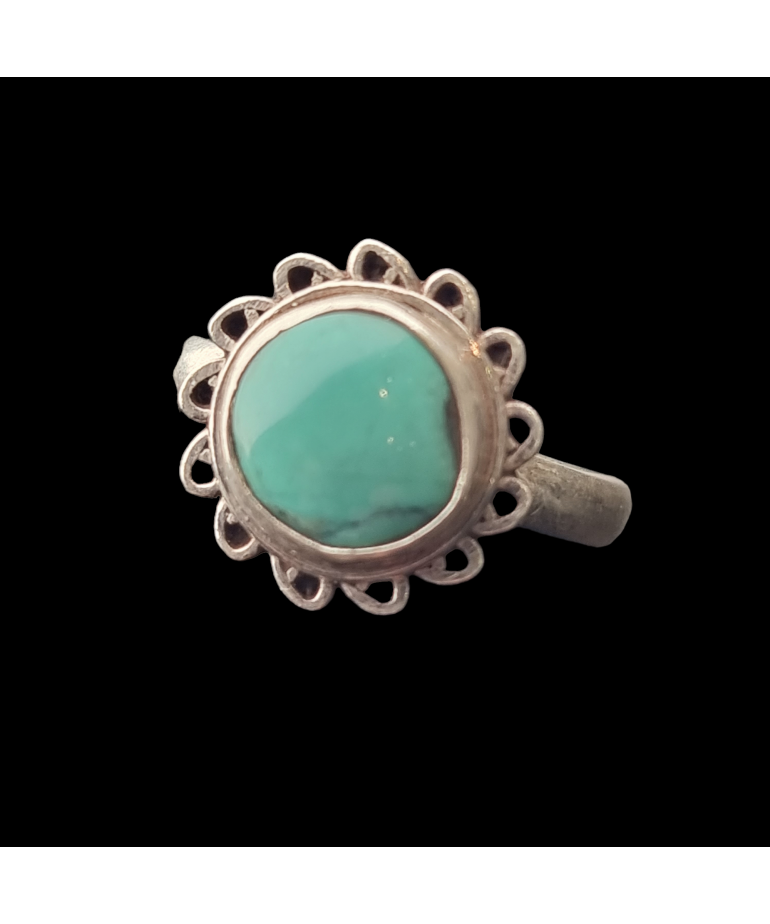 Bague Turquoise argent 925 Taille 52