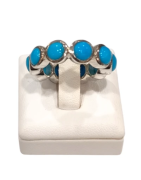 Bague Turquoise de Californie Argent 925 Taille 54