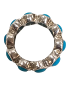 Bague Turquoise de Californie Argent 925 Taille 54