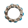 Bague Turquoise de Californie Argent 925 Taille 54