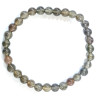 Bracelet Œil de chat cristallisé A+ Pierres rondes 6mm