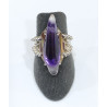 Bague Améthyste Argent 925 Taille 58 Création "Meirea L'Atelier"