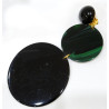 Boucles Bakélite Créateur 14 cm à Clips