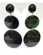 Boucles Bakélite Créateur 14 cm à Clips