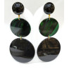 Boucles Bakélite Créateur 14 cm à Clips